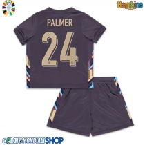 Maglie da calcio Inghilterra Cole Palmer #24 Seconda Maglia Bambino Europei 2024 Manica Corta (+ Pantaloni corti)